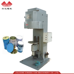 Q4A8 pneumatic large round can sealing machine